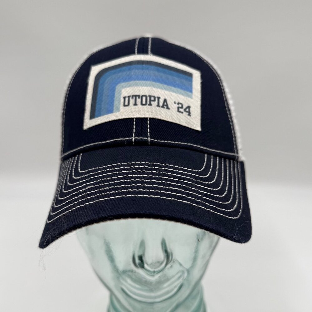 Royal Caribbean Utopia of the Seas 2024 Souvenir Hat Blue Strapback Cap OSFA